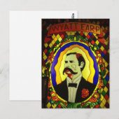 Wyatt Earp Glas in lood Briefkaart (Voorkant / Achterkant)