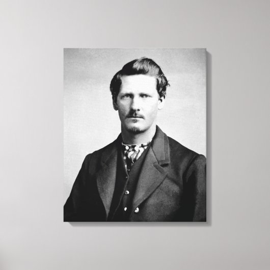 Wyatt Earp: Lawman, Gunfighter, Saloon Keeper Canvas Afdruk (Voorkant)
