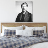 Wyatt Earp: Lawman, Gunfighter, Saloon Keeper Canvas Afdruk (Insitu (Slaapkamer))