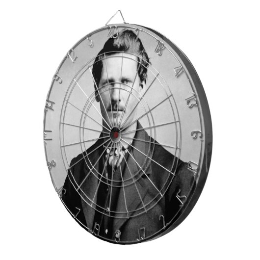 Wyatt Earp: Lawman, Gunfighter, Saloon Keeper Dartbord (Voorkant Rechts)