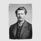 Wyatt Earp: Lawman, Gunfighter, Saloon Keeper Golfhanddoek (Voorkant)