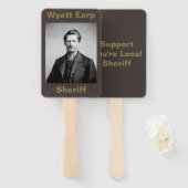 Wyatt Earp: Lawman, Gunfighter, Saloon Keeper Handwaaier (Voorkant en achterkant)