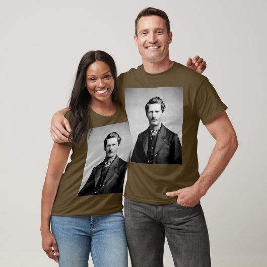 Wyatt Earp: Lawman, Gunfighter, Saloon Keeper T-shirt (Unisex)