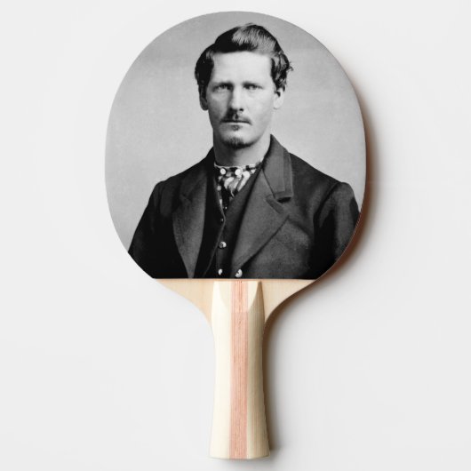 Wyatt Earp: Lawman, Gunfighter, Saloon Keeper Tafeltennisbatje (Achterkant)