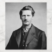 Wyatt Earp: Lawman, Gunfighter, Saloon Keeper Wijn Etiket (Enkel label)