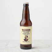 Wyatt Earp ⚖️ Lawman Marshall Old Tombstone Bier Etiket (Voorkant)