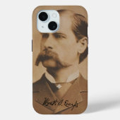 Wyatt Earp Portrait and Signature Case-Mate iPhone Case (Achterkant)