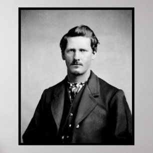 Wyatt Earp Sheriff Tombstone Old West Poster