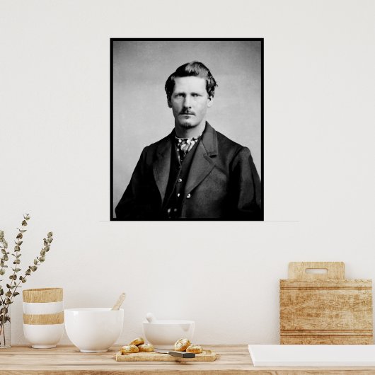 Wyatt Earp Sheriff Tombstone Old West Poster (Keuken)
