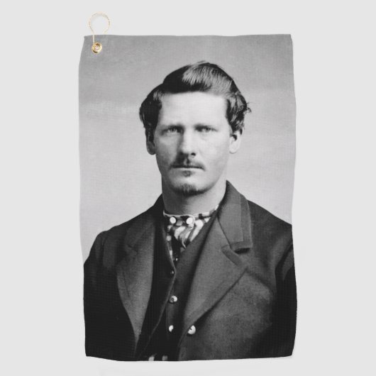 Wyatt Earp: Wetsdienaar, Revolverheld, Kroegbaas Golfhanddoek (Voorkant)