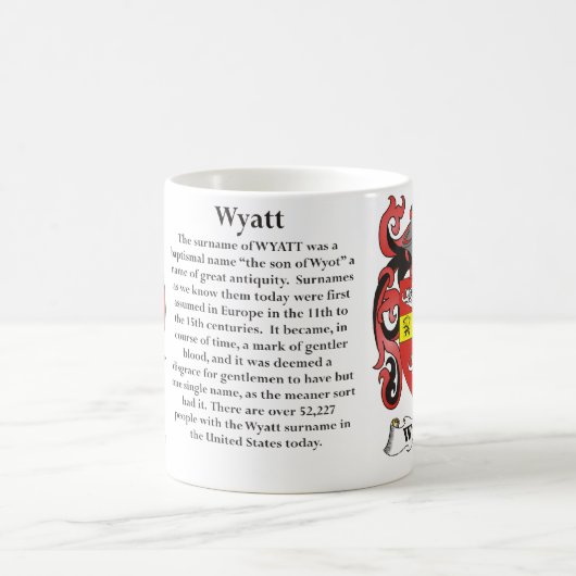 Wyatt Familiecolet van de Wapenindustrie mok (Center)