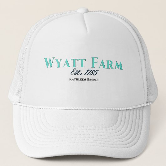 Wyatt Farm Trucker Pet (Voorkant)