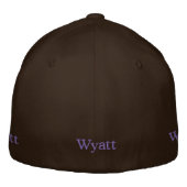Wyatt geborduurde naam, pet (Achterkant)