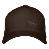 Wyatt geborduurde naam, pet (Voorkant)