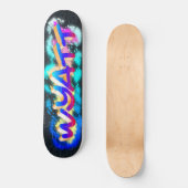 WYATT Gepersonaliseerd Graffiti Skateboard (Voorkant)