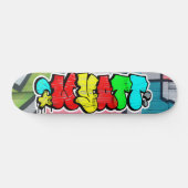 Wyatt Graffiti aangepast skateboard voor individue (Horizontaal)