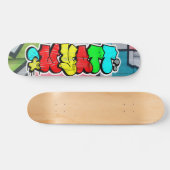 Wyatt Graffiti aangepast skateboard voor individue (Horizontaal)