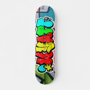 Wyatt Graffiti aangepast skateboard voor individue