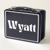 Wyatt naam gepersonaliseerd (Achterkant)