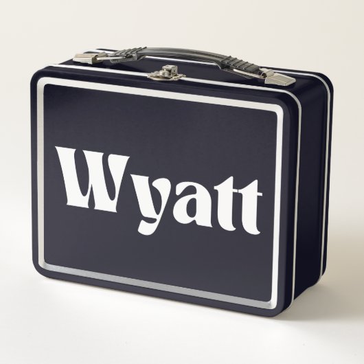 Wyatt naam gepersonaliseerd (Voorkant)