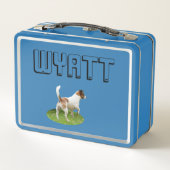 Wyatt naam in blokletters, (Achterkant)