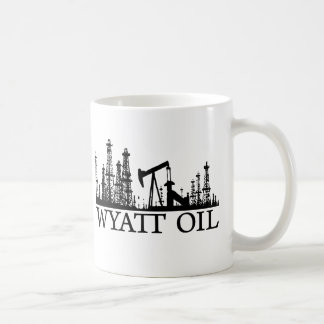 Wyatt Oil/Black Logo Koffiemok