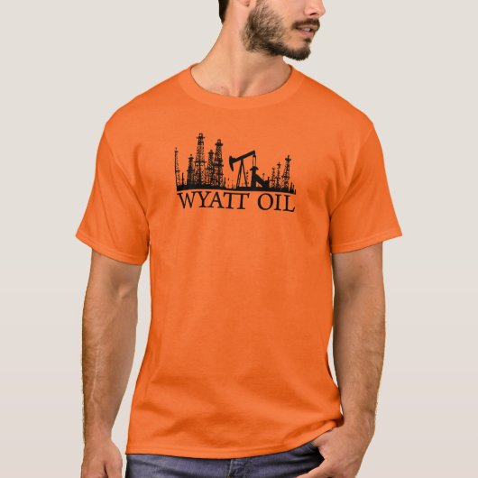 Wyatt Oil/Black Logo T-shirt (Voorkant)