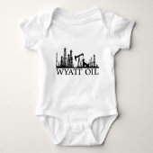 Wyatt Oil (Zwarte Logo) Romper (Voorkant)