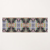 Wyatt The Cat's downward Dog Yoga Mat - alleen voo (Voorkant (horizontaal))