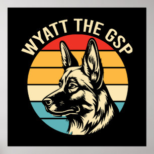 Wyatt The Gsp Poster