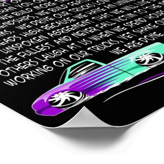 wyattodd mini truck poster (Hoek)