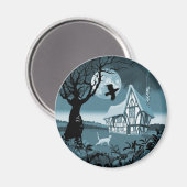 Wychetts Magnet- Cottage Magneet (Voorkant / Achterkant)