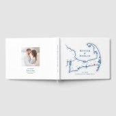 Wychmere Beach Club Cape Cod bruiloft Gastenboek (Volledig)