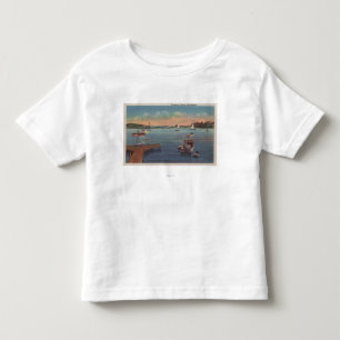 Wychmere Harbor Scene Kinder Shirts