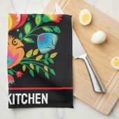 Wycinanki Petaal Symfonie in de Nacht Theedoek (Quarter Fold)