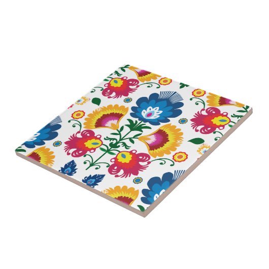 Wycinanki Tegeltje (Zijkant)