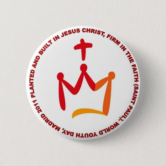 WYD-CIRCLE-PIN RONDE BUTTON 5,7 CM (Voorkant)