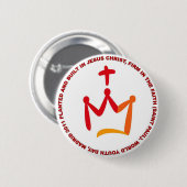 WYD-CIRCLE-PIN RONDE BUTTON 5,7 CM (Voorkant /achterkant)
