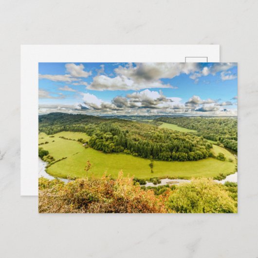 Wye Valley Briefkaart (Voorkant / Achterkant)