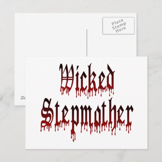 Wyed Stepmoeder Briefkaart (Voorkant / Achterkant)