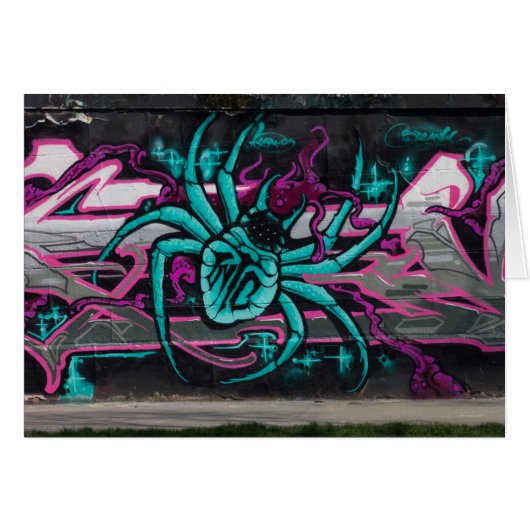 Wyed Turquoise Spider (Voorkant Horizontaal)