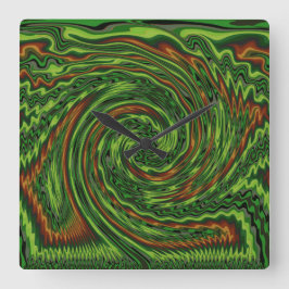 Wyed Twist Vierkante Klok