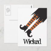Wyed Witch Funny Halloween Briefkaart (Voorkant / Achterkant)