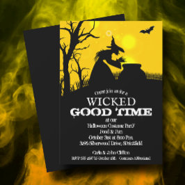Wyed Witch Halloween Kaart