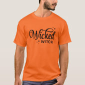 Wyed Witch Halloween T-shirt (Voorkant)