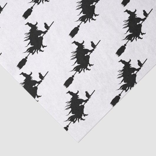 Wyed Witch Silhouette Tissuepapier (Detail)