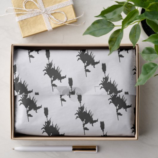 Wyed Witch Silhouette Tissuepapier (Geschenk)