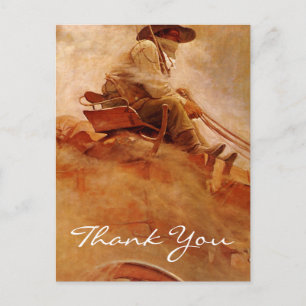 Wyeth is The Ore Wagon Briefkaart