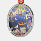 Wyeth - The Harbour at Herring Cut Metalen Ornament (Links)