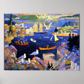 Wyeth - The Harbour at Herring Cut Poster (Voorkant)